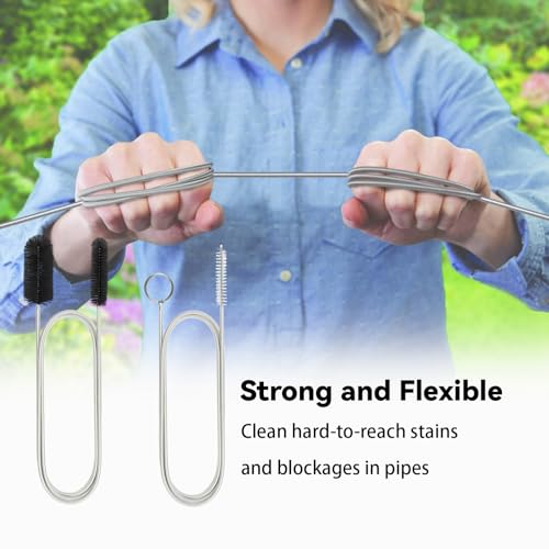 Flexible Drain Brush (Black)