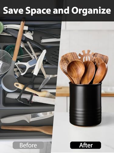 Utensil Holder (Matte Black)