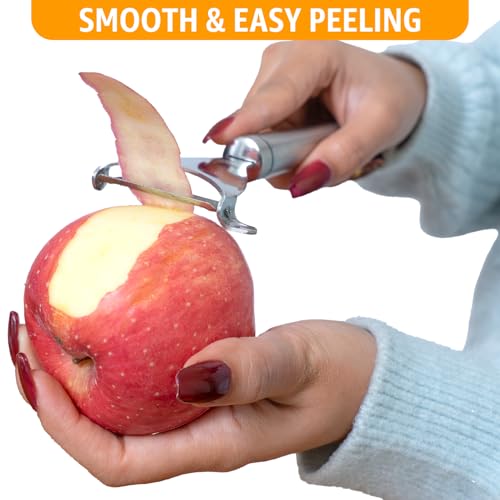 Vegetable Peeler for Kitchen (Y – Stainless Steel Handle)