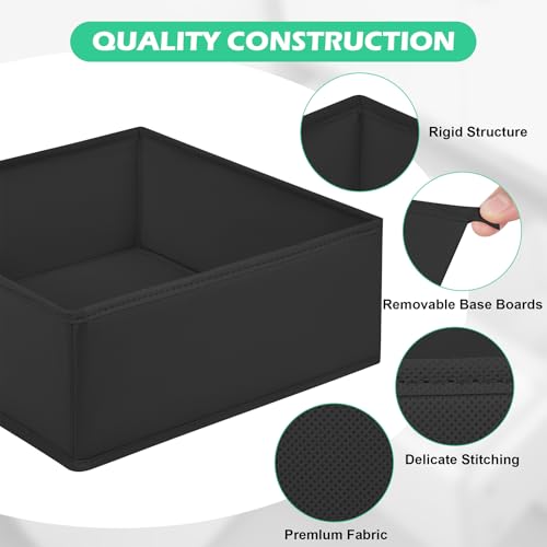 Drawer Clothing Organizer 16 (Black)