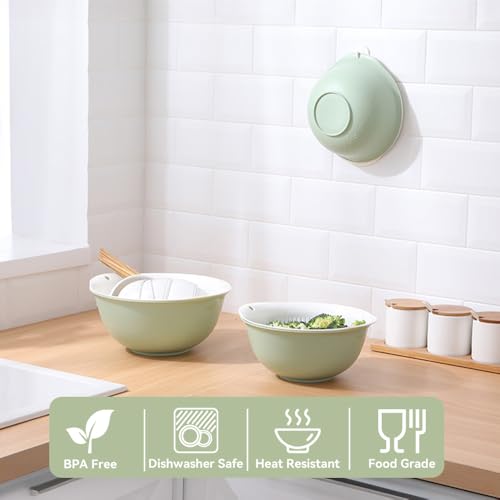 Colander Bowl Set of 2 (Green (2.2+3.2Qt))