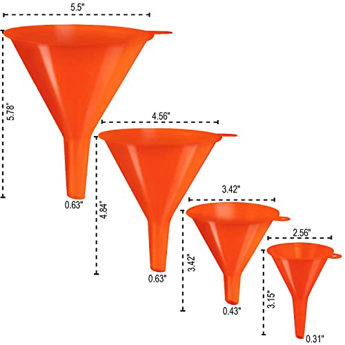 Oil Funnel Set (Orange)