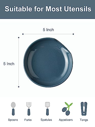 Spoon Rest for Stove Top (Blue)