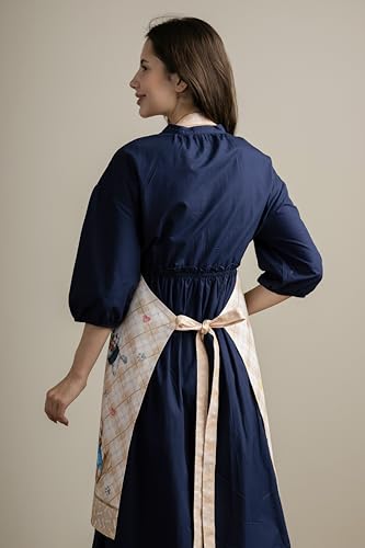 Aprons for women with Pocket 100% Cotton Pack of 1 (129 - Let’s Play)
