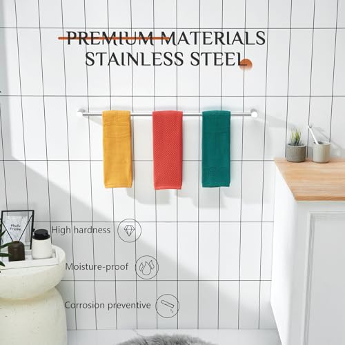 Towel Holder Chrome 36 (Polishd Chrome / 36-Inch)