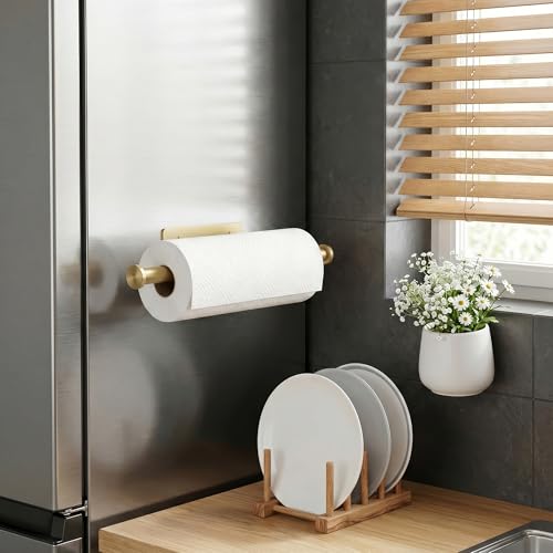 Paper Towel Holder Wall Mount (Gold)