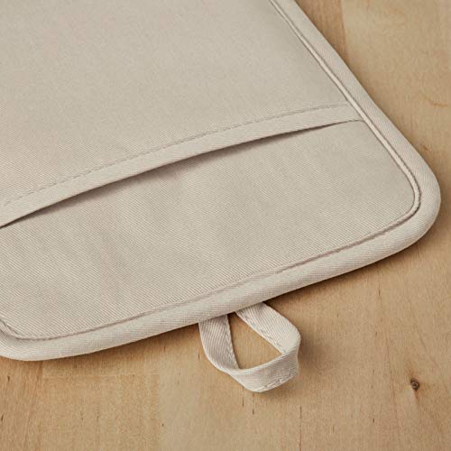 Ribbed Soft Silicone Pot Holder 2 (Milkshake / 7"x9")