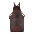 Full Grain Leather Apron Butcher (Brown 01)