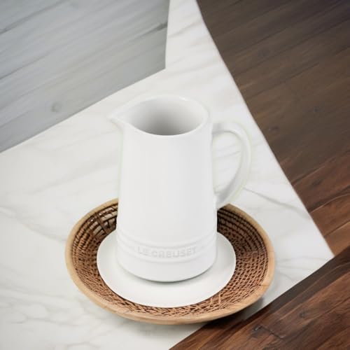 Stoneware Small Pitcher (White / 10 Ounces)