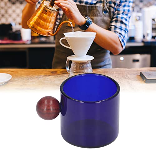 Glass Espresso Cups (Blue)
