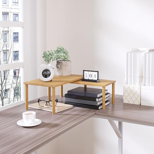 2 Pack Cabinet Organizer Shelf (15.8"W / Natural)