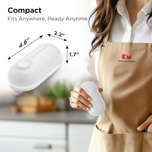 Mini Plus Rechargeable Electric Can Opener (White)