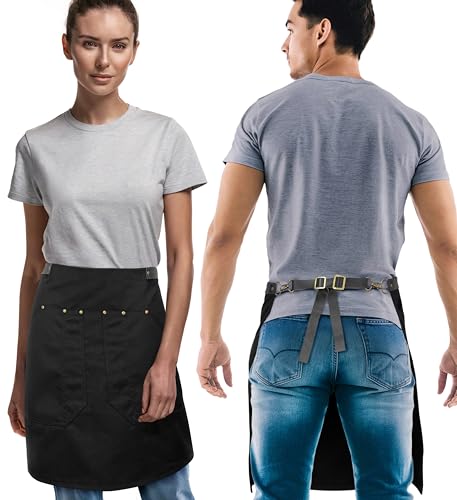 Half Barista Apron (Half Apron Black)