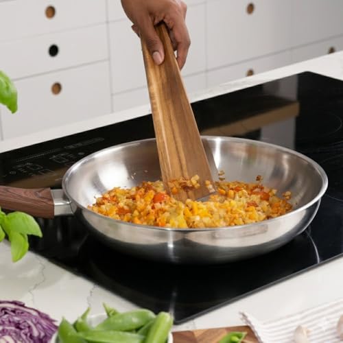 5 Piece Acacia Wood Utensil Set