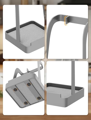 Pot Lid & Spoon Rest (Gray, with Diatomite / Medium)