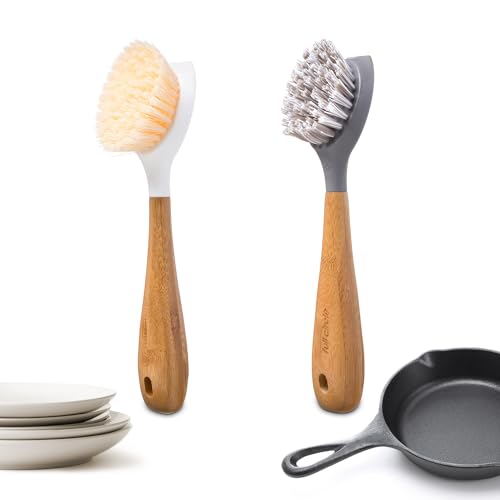 Double Dish Brush Set (2 Pack)