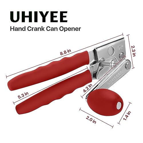 Commercial Can Opener Heavy Duty (Red)