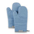 Asteroid Oven Mitt Set (7"x12.5" / Blue Velvet)