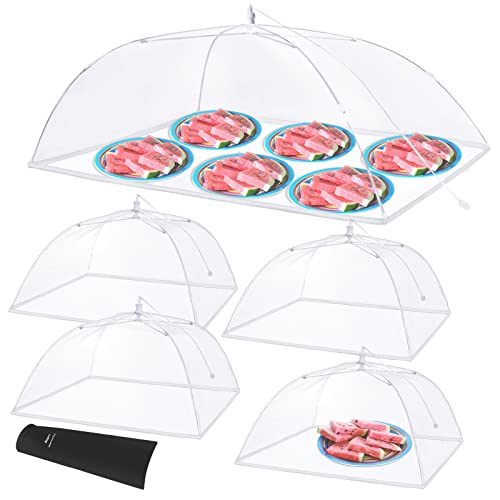 Food Covers for Outside (5 PACK (1*XXL+4*L))