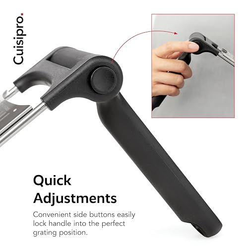 Surface Glide Technology Stainless Steel Folding Handle Grater (Coarse Grater / Stainless Steel)