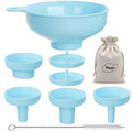 Wide Mouth Funnel for Kitchen Use for Filling Bottles with Bags