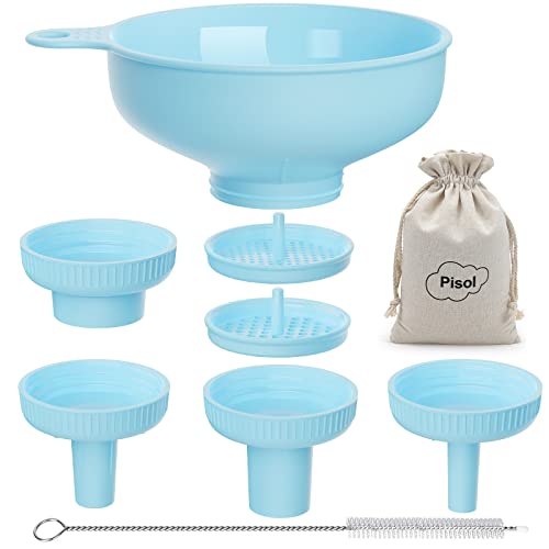 Wide Mouth Funnel for Kitchen Use for Filling Bottles with Bags