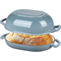 Enameled Cast Iron Sourdough Bread Oven (7 QT / Sea Salt)