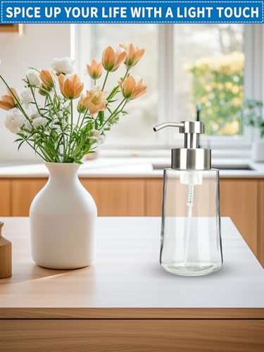 Foaming Hand Soap Dispenser Set (Brushed Nickel Foaming)