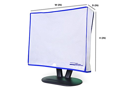 Computer Monitor dust Cover for Flat Panel LCD (16W x14H x3D)