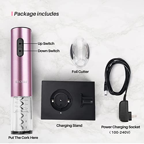 Electric Wine Opener (Rose Gold)