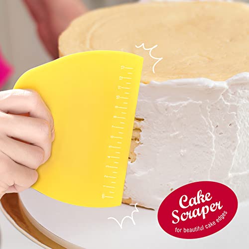 2 Pieces Dough Cutter (Green and yellow)
