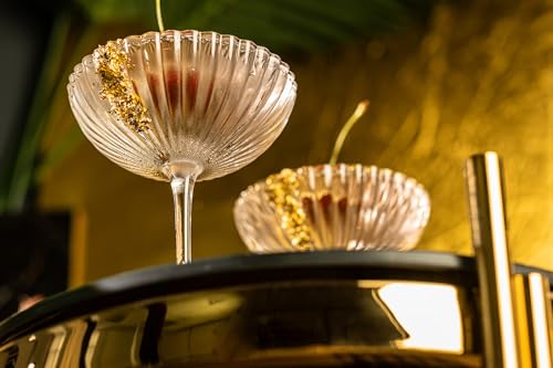 Venus Seashell Coupe Cocktail Glasses
