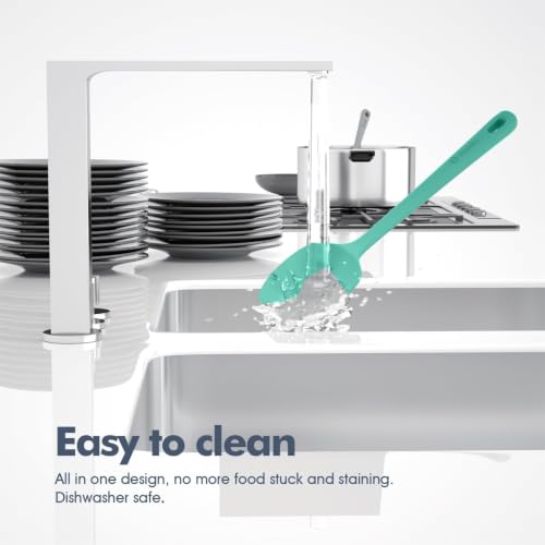 5 Pieces Silicone Spatulas Set (Sage / 5 pieces)