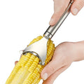 Corn Peeler Stainless Stee Corn Cob Stripper Tool Corn Thresher from the Cob