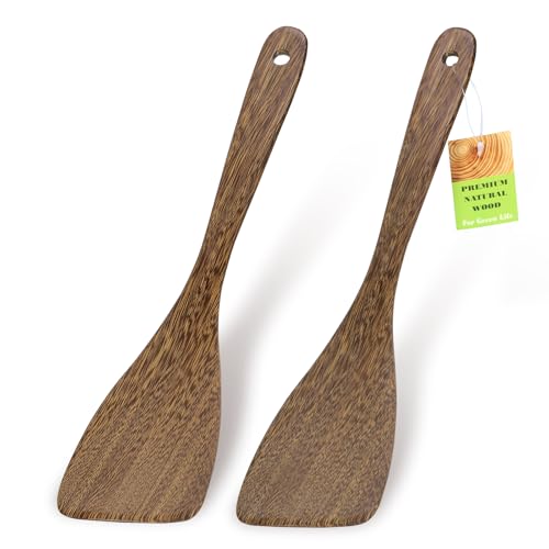 2PCS Wooden Spatula