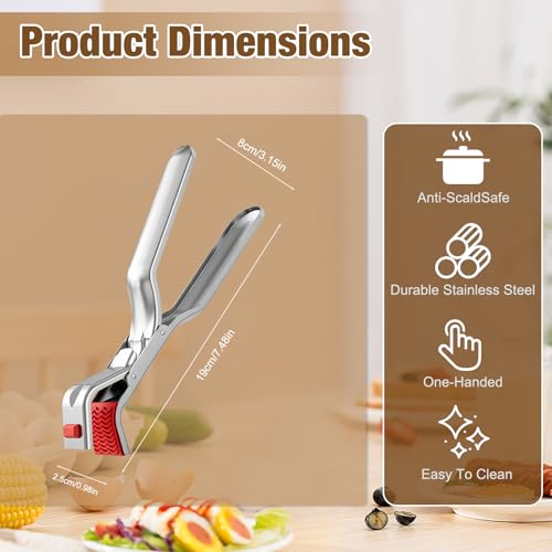 4pcs Hot Plate Grippers