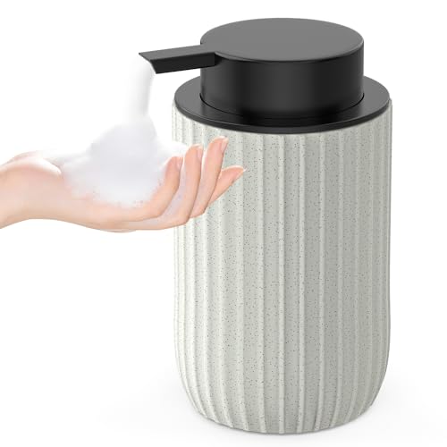 Ceramic Foaming Hand Soap Dispenser (Beige)