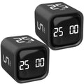 Rotating Productivity Timers 5 (2 Pack Black)