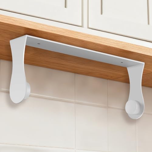 Paper Towel Holder Under Cabinet (White)