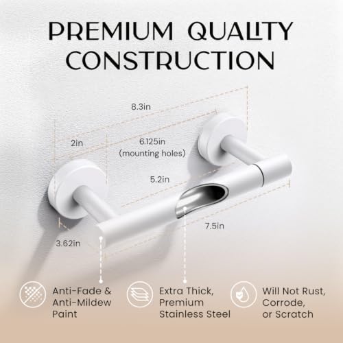 Day Moon™ Toilet Paper Holder (White)