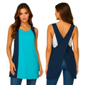 Cross Back Apron (Bib Type Green Blue 97/96)
