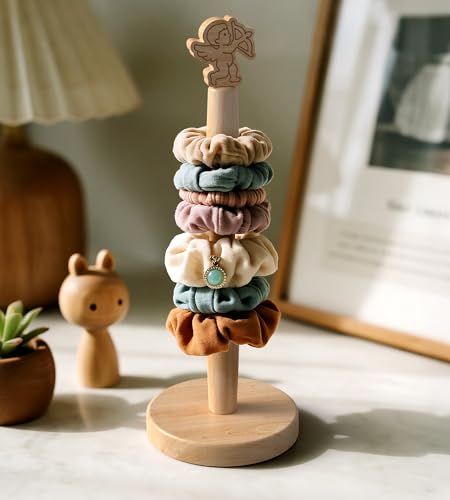 Cute Wooden Paper Towel Holder Countertop (Cupid / Standard)