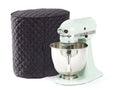 Stand Mixer Cover (Black Quilted Polyester / 15 DIAMETER x 16H)