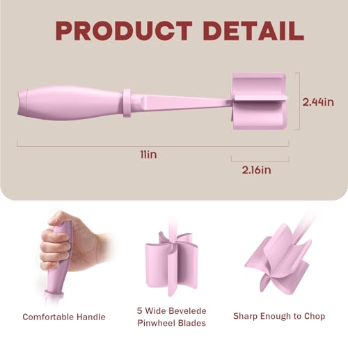 Meat Chopper Hamburger Grinder (Pink / 1 Pack)