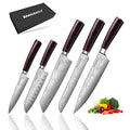 Japanese Knife Set (5PCS Silver)