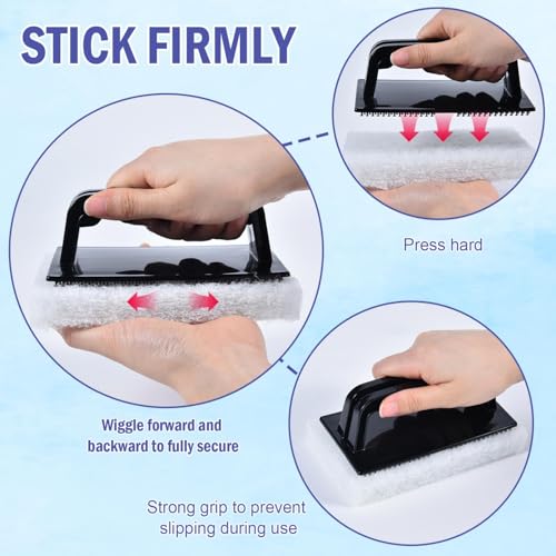 Handled Scrubber Set (Black)
