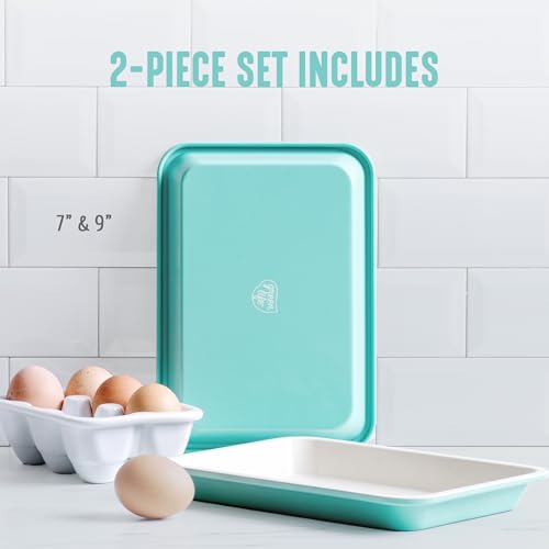 13" x 9" Quarter Sheet Baking Pans (13" x 9" Quarter Baking Sheet / Turquoise)