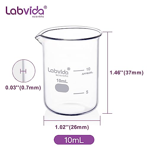 Upgrated 10ml Beaker set (12pcs of Vol.10ml)