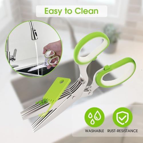 Herb Scissors (Green)