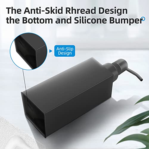 Black Soap Dispenser (Square-black)